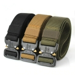 Casual Military Tactical Belt Mens Army Combat Waistband Rescue Rigger Belts