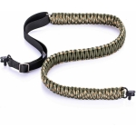 Tactical 550 Paracord Rifle Gun Sling Shotgun Crossbow 2 Point Adjustable Swivel