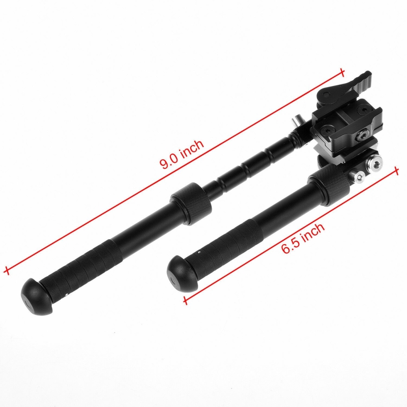 Rifle Bipod Quick Detach Mount 6.5-9" Adjustable Fit 20mm Picatinny Rail