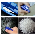 2 in 1 Emergency Window Glass Breaker Car Tool & Seat Belt Cutter Key Chain - West Lake Tactical