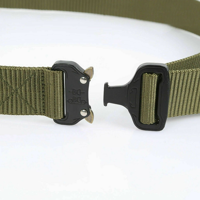 Casual Military Tactical Belt Mens Army Combat Waistband Rescue Rigger Belts