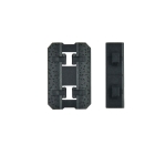 M-Lok Rail Cover Low Profile SNAP-IN Panels for MLOK Handguard Black / Tan